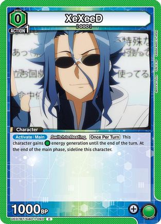 Image of XeXeeD (UE07BT/SAO-1-093) - UE07BT Sword Art Online