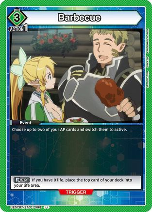 Image of Barbecue (UE07BT/SAO-1-098) - UE07BT Sword Art Online