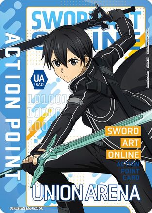 Image of Action Point Card (AP01) (UE07BT/SAO-1-AP01) - UE07BT Sword Art Online Foil