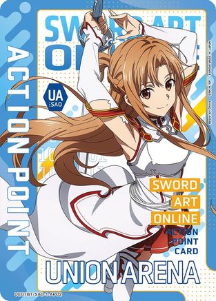 Image of Action Point Card (AP02) (UE07BT/SAO-1-AP02) - UE07BT Sword Art Online
