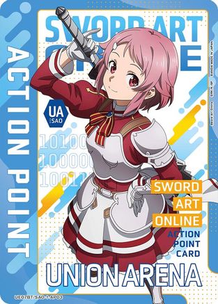 Image of Action Point Card (AP03) (UE07BT/SAO-1-AP03) - UE07BT Sword Art Online Foil