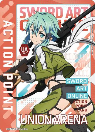 Image of Action Point Card (AP06) (UE07BT/SAO-1-AP06) - UE07BT Sword Art Online Foil