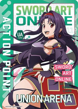 Image of Action Point Card (AP07) (UE07BT/SAO-1-AP07) - UE07BT Sword Art Online