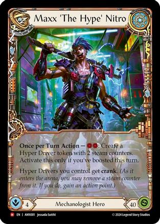 Image of Maxx 'The Hype' Nitro [AMX001] (Armory Deck: Maxx Nitro)