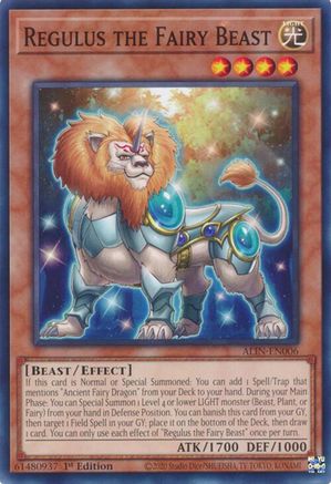 Image of Regulus the Fairy Beast [ALIN-EN006] Common