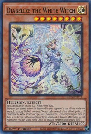 Image of Diabellze the White Witch [ALIN-EN012] Super Rare