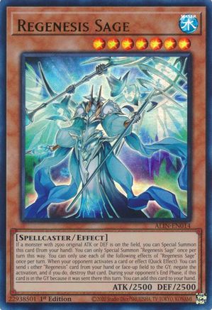 Image of Regenesis Sage [ALIN-EN014] Ultra Rare