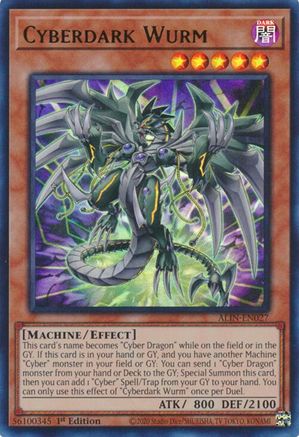 Image of Cyberdark Wurm [ALIN-EN027] Ultra Rare
