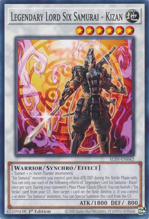 Image of Legendary Lord Six Samurai - Kizan [ALIN-EN042] Common