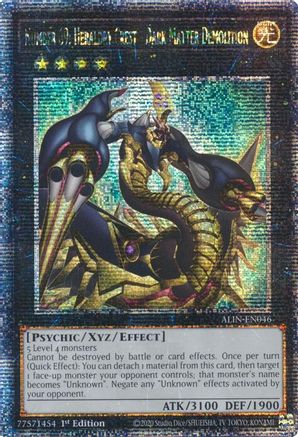 Image of Number 69: Heraldry Crest - Dark Matter Demolition [ALIN-EN046] Quarter Century Secret Rare