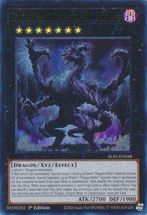 Image of Eclipse, Dragon Ruler of Catastrophes [ALIN-EN048] Ultra Rare