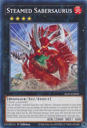 Image of Steamed Sabersaurus [ALIN-EN050] Common