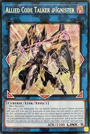 Image of Allied Code Talker @Ignister [ALIN-EN051] Secret Rare