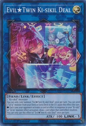Image of Evil Twin Ki-sikil Deal [ALIN-EN052] Super Rare