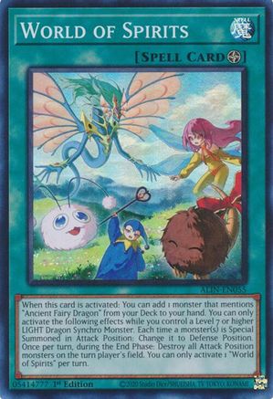 Image of World of Spirits [ALIN-EN055] Super Rare