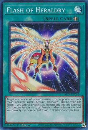 Image of Flash of Heraldry [ALIN-EN056] Super Rare
