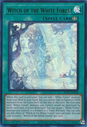 Image of Witch of the White Forest [ALIN-EN058] Ultra Rare