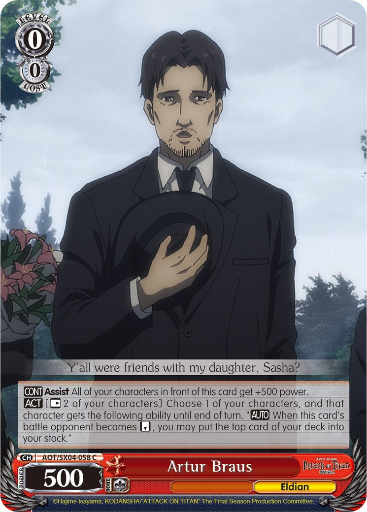 Image of Artur Braus [Attack On Titan: Final Season]
