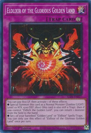 Image of Eldlixir of the Glorious Golden Land [ALIN-EN077] Super Rare