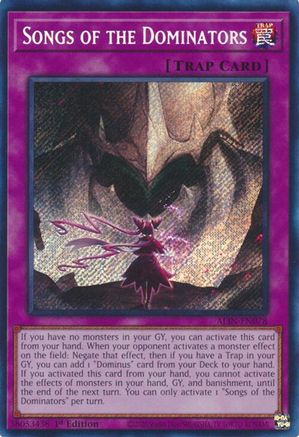 Image of Songs of the Dominators [ALIN-EN078] Secret Rare