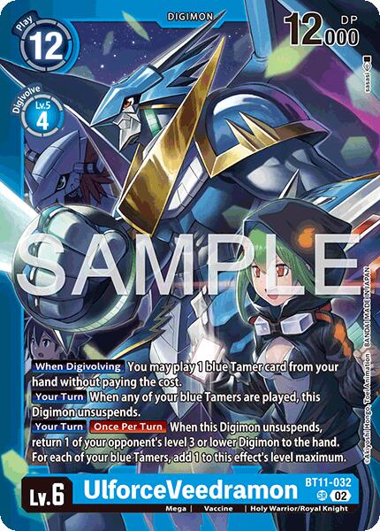 Image of UlforceVeedramon [BT11-032] (Limited Card Pack -Billion Bullet-) [Limited Card Pack -Billion Bullet-]