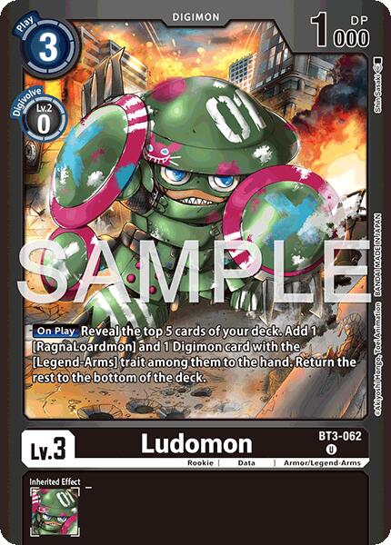 Image of Ludomon [BT3-062] (Limited Card Pack -Billion Bullet-) [Limited Card Pack -Billion Bullet-]