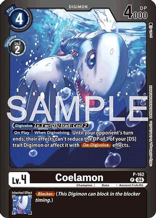 Image of Coelamon (P-162) - Limited Card Pack -Billion Bullet- Foil
