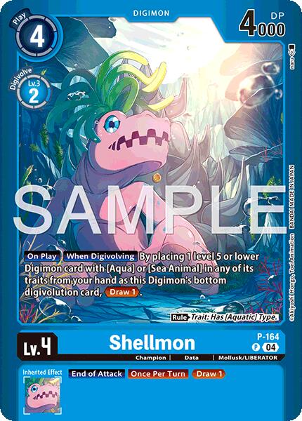Image of Shellmon [P-164] (Limited Card Pack -Billion Bullet-) [Limited Card Pack -Billion Bullet-]