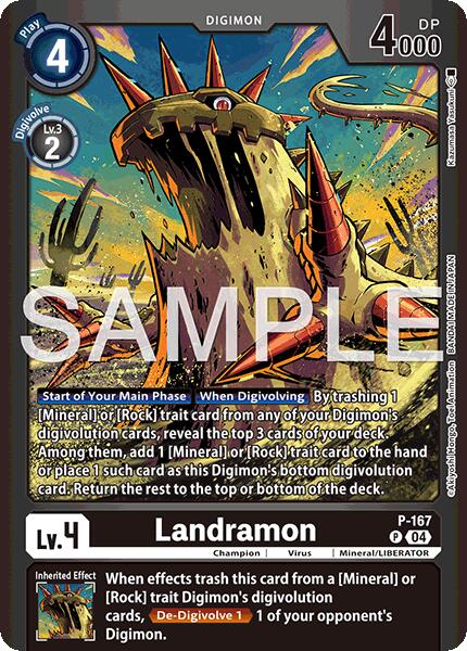 Image of Landramon [P-167] (Limited Card Pack -Billion Bullet-) [Limited Card Pack -Billion Bullet-]