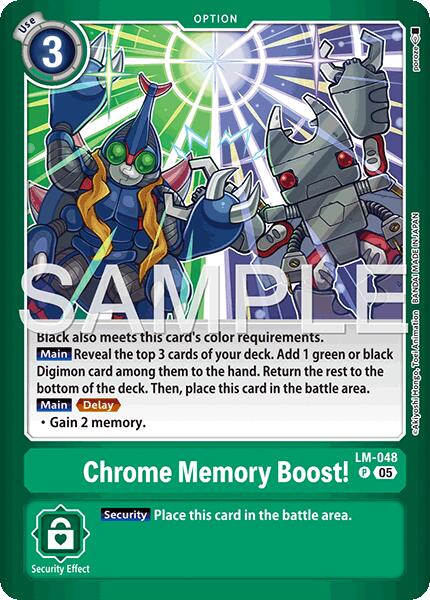 Image of Chrome Memory Boost! [LM-048] (Limited Card Pack -Billion Bullet-) [Limited Card Pack -Billion Bullet-]