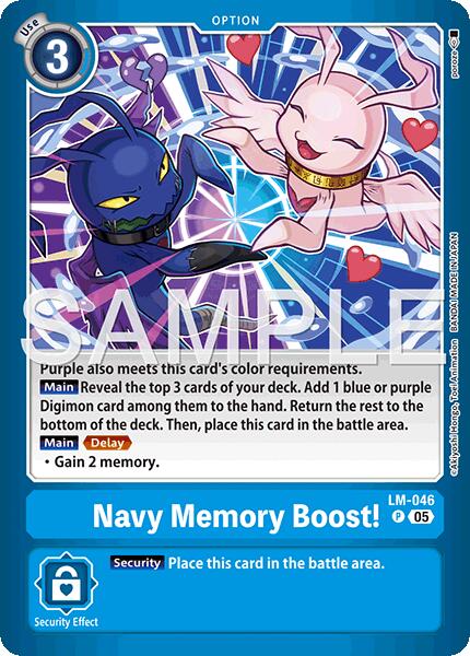 Image of Navy Memory Boost! [LM-046] (Limited Card Pack -Billion Bullet-) [Limited Card Pack -Billion Bullet-]