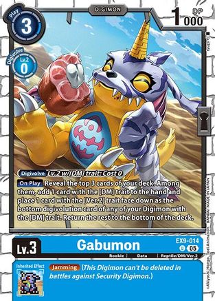 Image of Gabumon [EX9-014] [Versus Monsters]