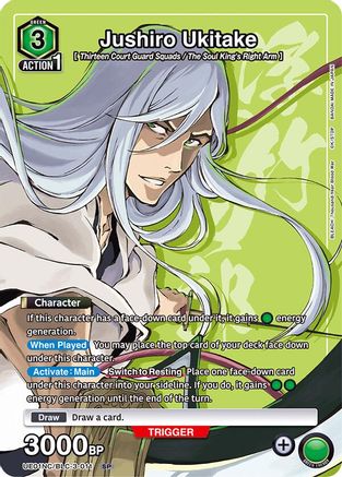Image of Jushiro Ukitake (UE01NC/BLC-3-011) - UE01NC New Card Selection BLEACH ThousandYear Blood War Foil