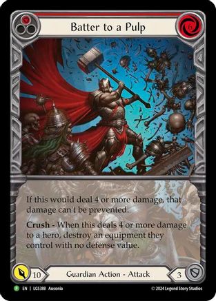 Image of Batter to a Pulp [LGS388] (Promo)  Rainbow Foil