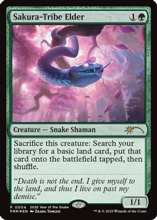 Image of Sakura-Tribe Elder (Year of the Snake 2025) [Standard Showdown Promos]
