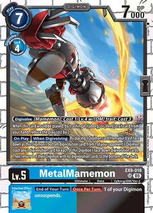 Image of MetalMamemon [EX9-018] [Versus Monsters]