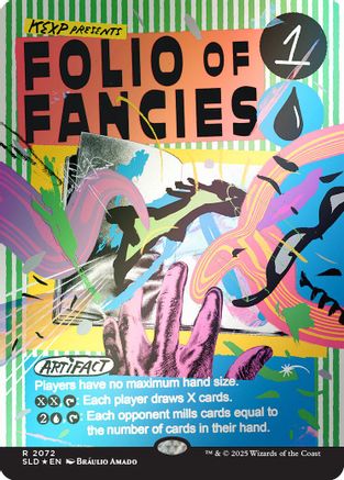 Image of Folio of Fancies (Rainbow Foil) [Secret Lair Drop Series]