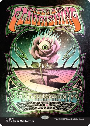 Image of Rites of Flourishing (2074) (Rainbow Foil) [Secret Lair Drop Series]
