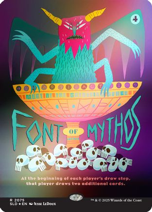 Image of Font of Mythos (Rainbow Foil) [Secret Lair Drop Series]