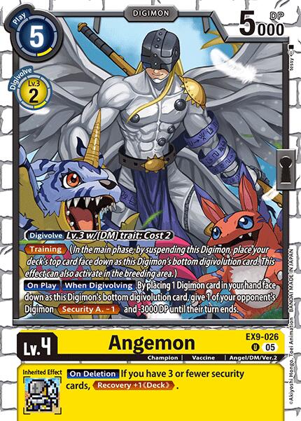 Image of Angemon [EX9-026] [Versus Monsters]