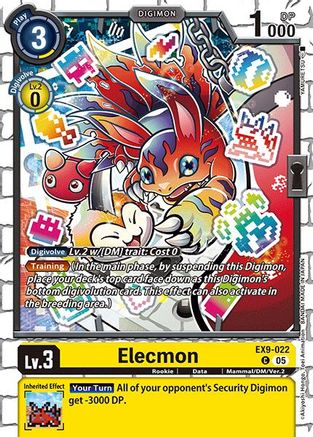 Image of Elecmon [EX9-022] [Versus Monsters]