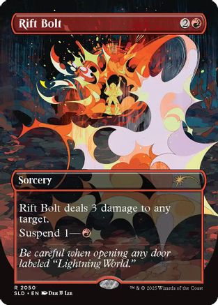 Image of Rift Bolt (2050) [Secret Lair Drop Series]