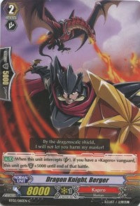 Image of Dragon Knight, Berger (BT02/060EN) [Onslaught of Dragon Souls]