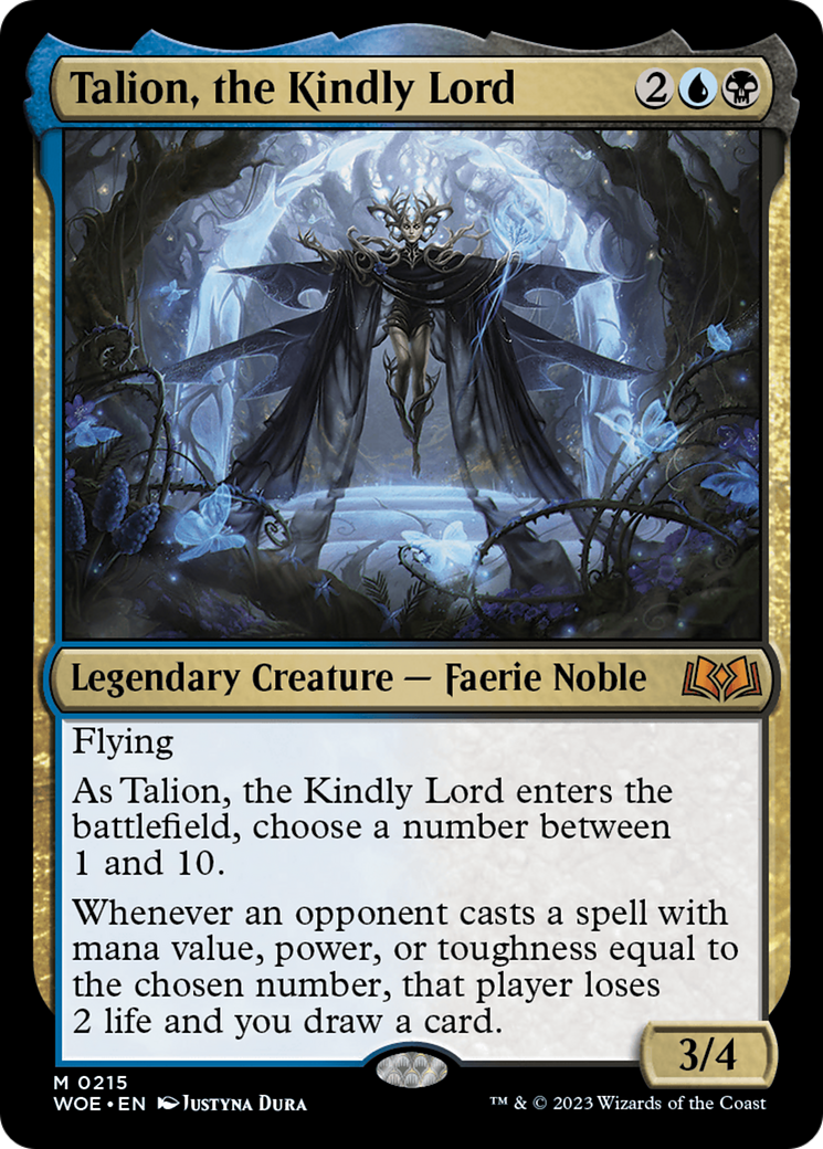 Image of Talion, the Kindly Lord [Wilds of Eldraine]