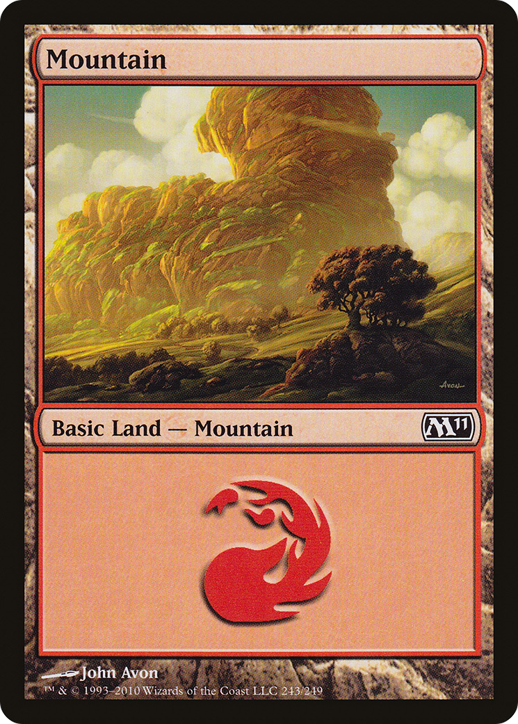 Image of Mountain (243) [Magic 2011]
