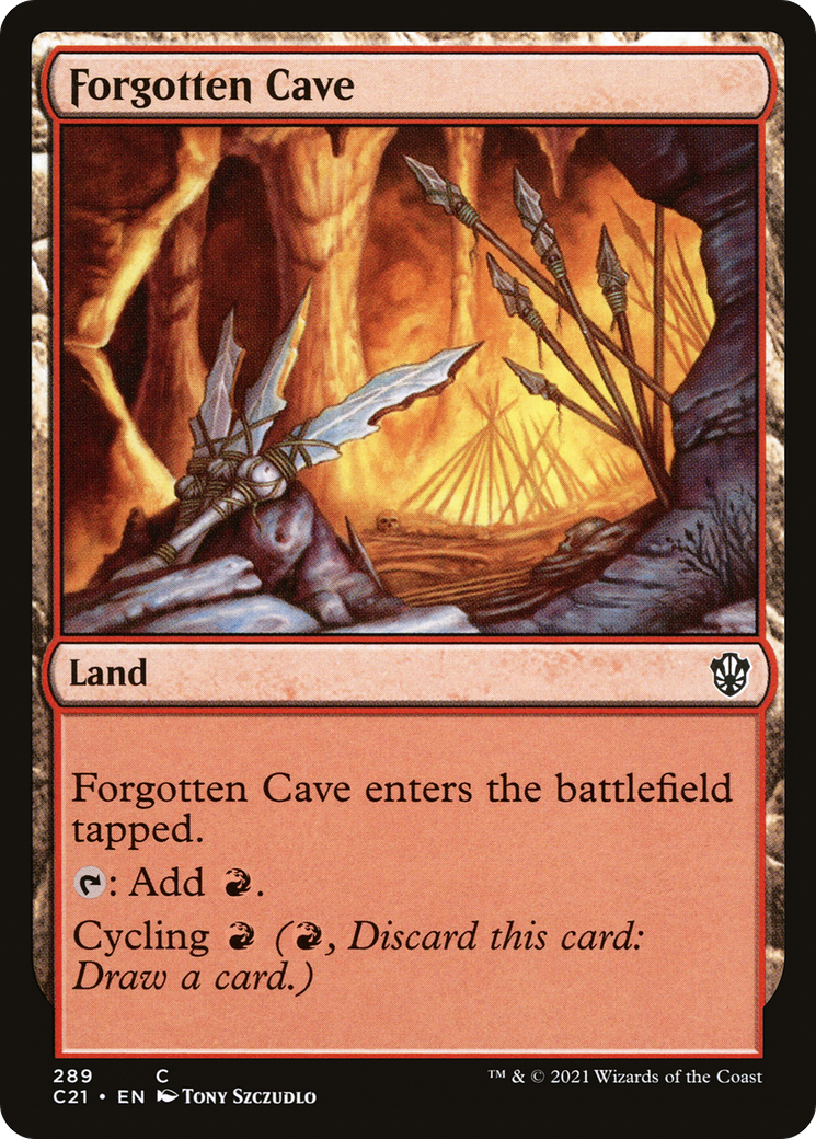 Image of Forgotten Cave [Commander 2021]