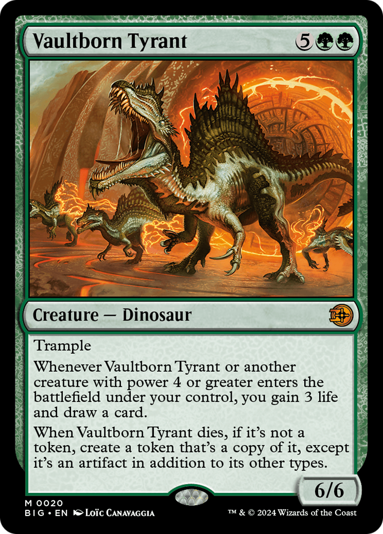 Image of Vaultborn Tyrant [Outlaws of Thunder Junction: The Big Score]