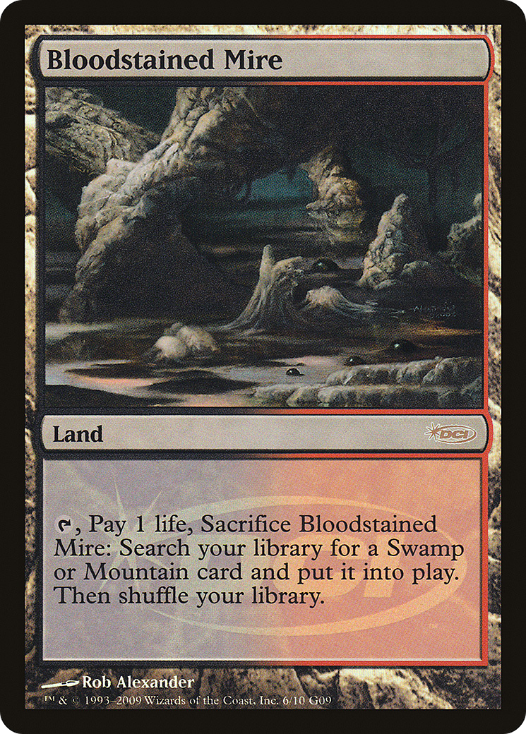 Image of Bloodstained Mire [Judge Gift Cards 2009]