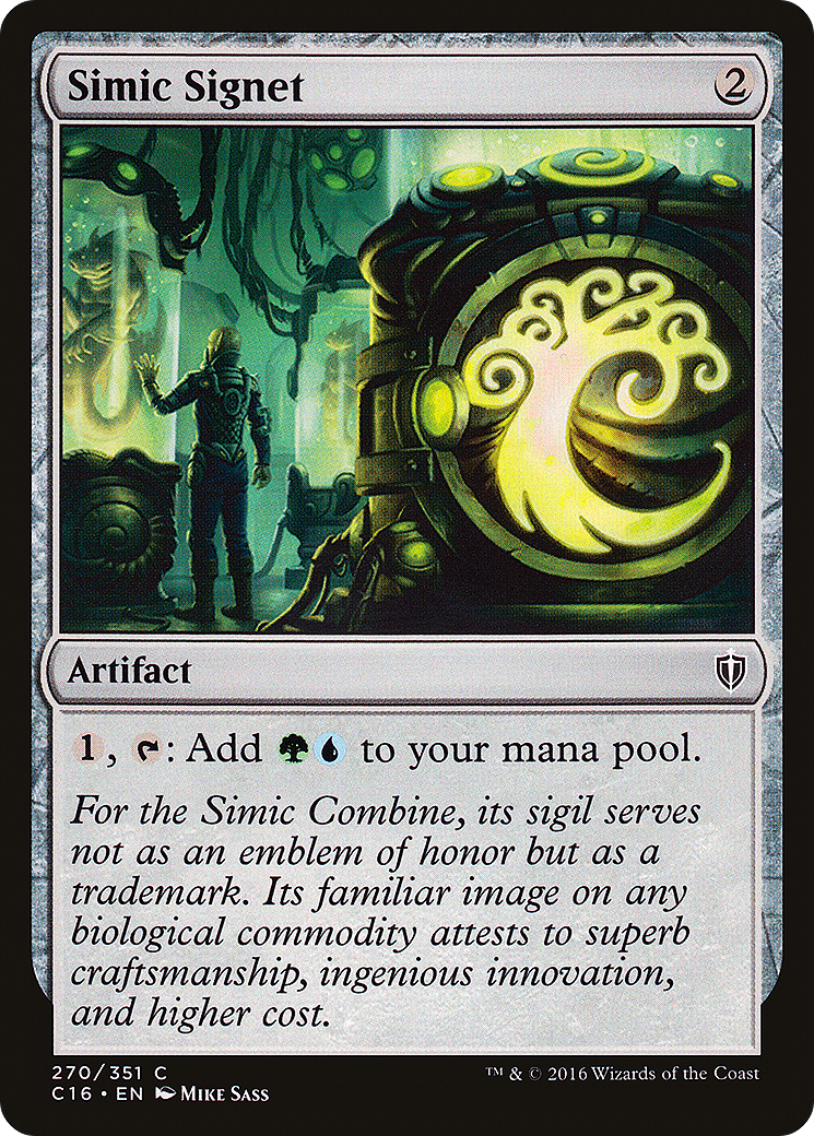 Image of Simic Signet [Commander 2016]