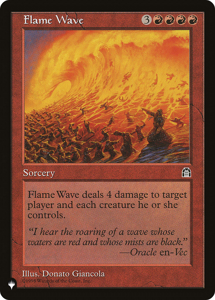 Image of Flame Wave [The List]